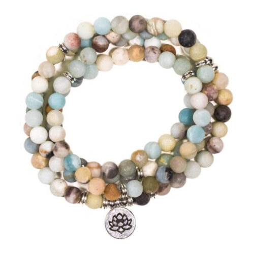 Mala Armband Amazoniet Lotus