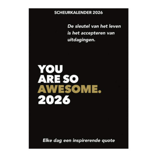 You Are So Awesome • Scheurkalender 2026