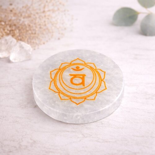 Seleniet Oplaadschijf Sacraal Chakra