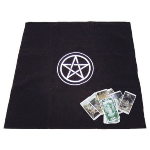 Tapis de Tarot / Tapis Cartomancie - Pentagramme