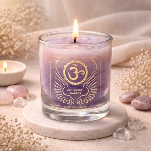 Chakra 7 • Votief geurkaars • Aartsengel Gabriël