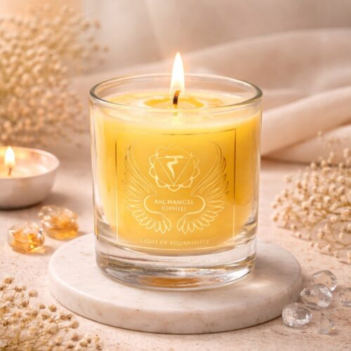 Chakra 3 • Votief geurkaars • Aartsengel Jophiël