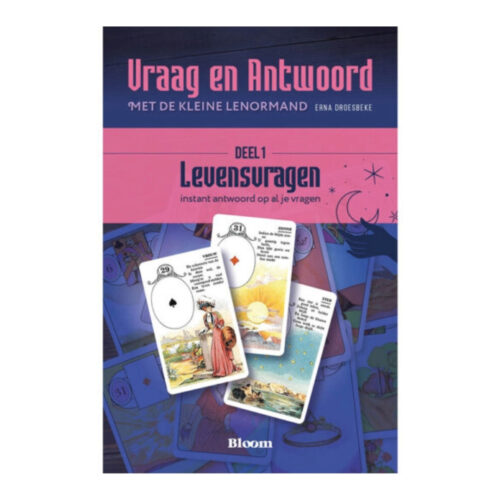 Werkboek Vraag en Antwoord van Levensvragen met de Kleine Lenormand • Deel 1