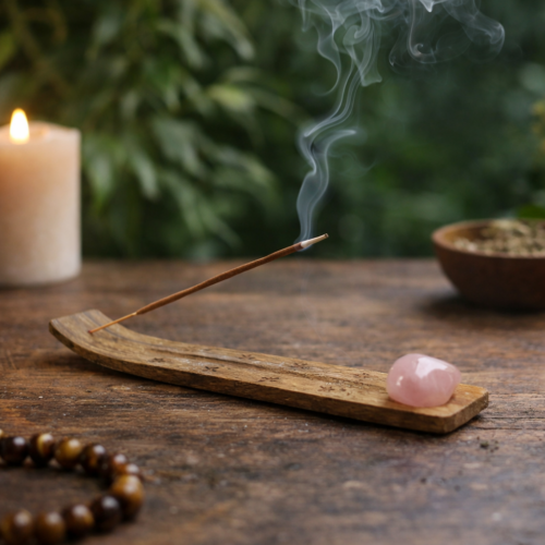 Wierookplank Rozenkwarts