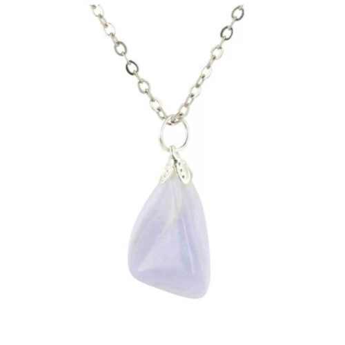 Calcédoine - Pendentif pierre précieuse