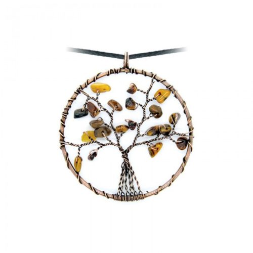 Levensboom Tijgeroog ketting