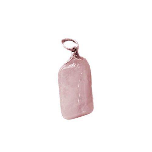 Quartz Rose - Pendentif pierre précieuse