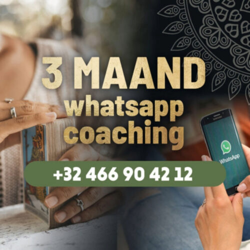 3 maand coaching van een medium via WhatsApp